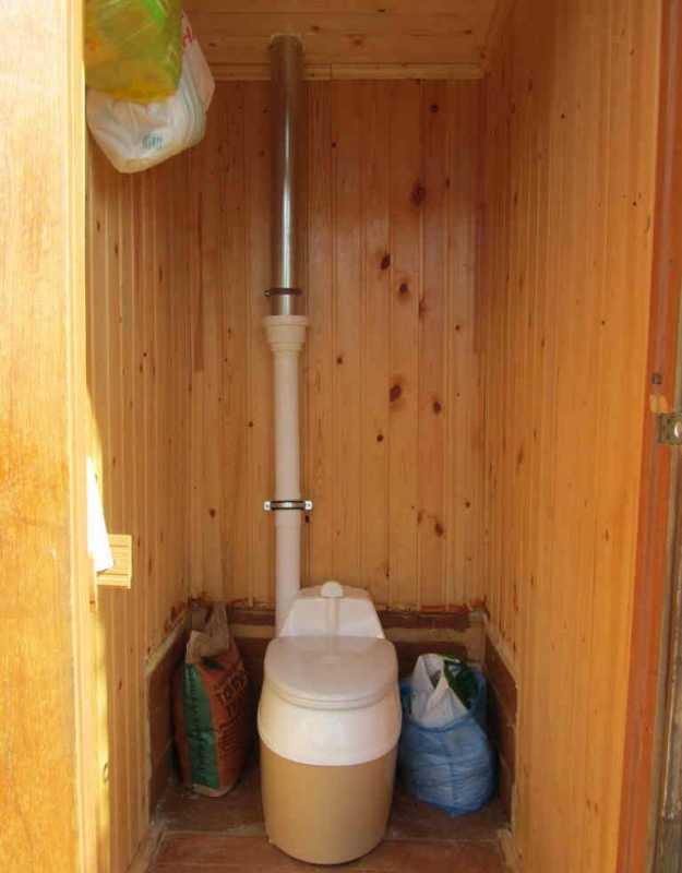 Торфяной туалет экоматик