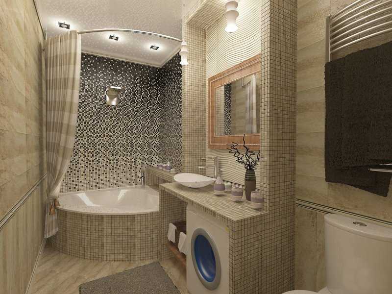 Особенности дизайна ванной комнаты в “хрущевке”