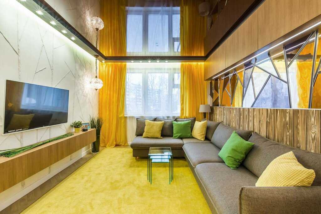 Потолки из гипсокартона для гостиной (49 фото): дизайн зала с двухуровневыми потолочными покрытиями с подсветкой, 2-х уровневые модели - 2021