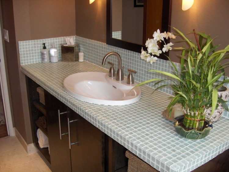 Встроенные раковины в ванной (65 фото): выбор врезных сверху и снизу раковин в столешницу, высота
