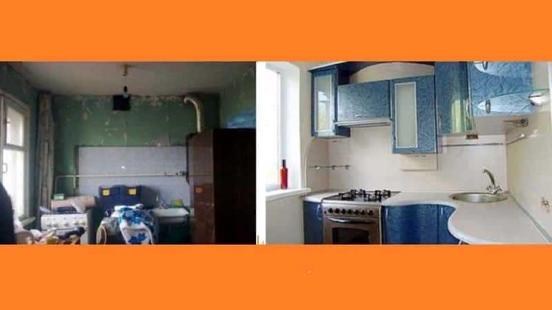 Бюджетный ремонт кухни: дешевые варианты и простые способы обновления (45 фото)