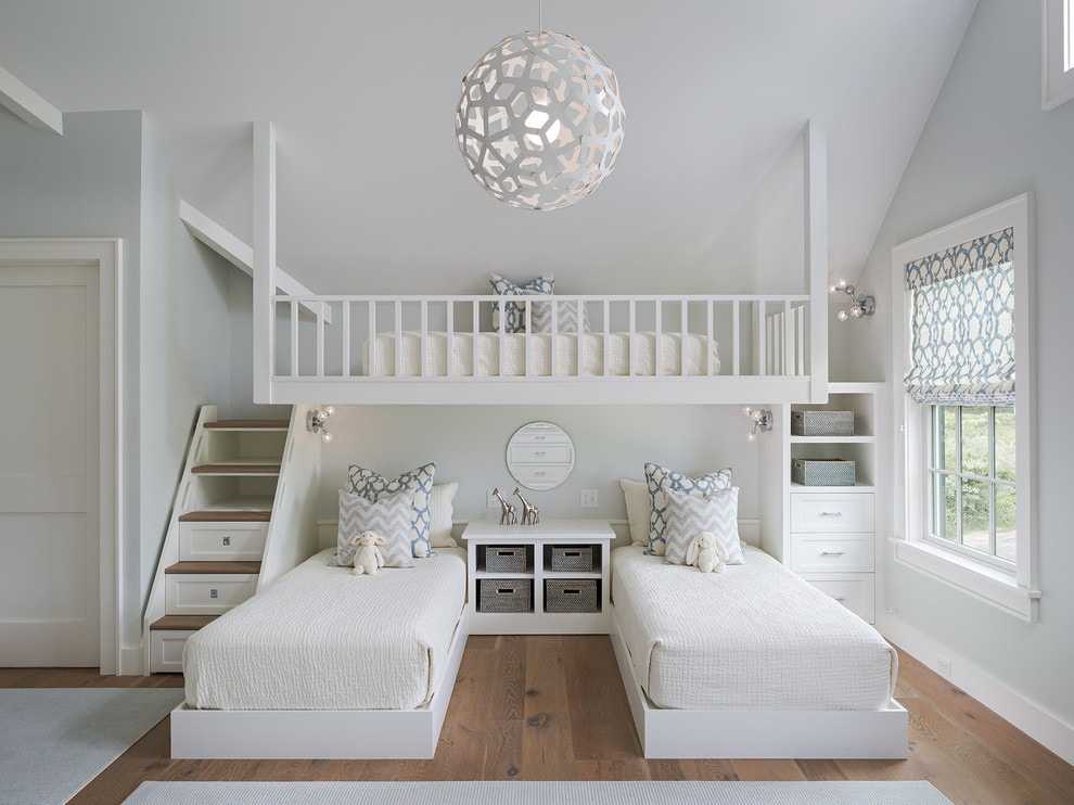 Кровать для троих: разновидности конструкций детских трехместных кроватей, правила и критерии выбора