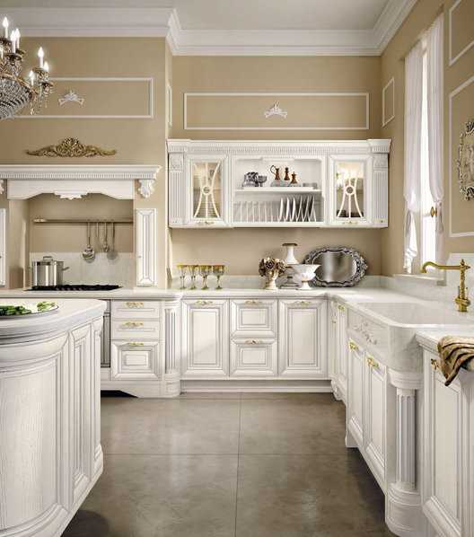 Дизайн кухни в классическом стиле (80 фото) - идеи интерьеров после ремонта, отделка