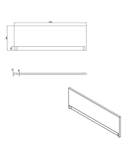 Мдф-экран под ванну: распашная модель размерами 150, 160, 170 и 180 см, фронтальная и боковая купе-панель alavann