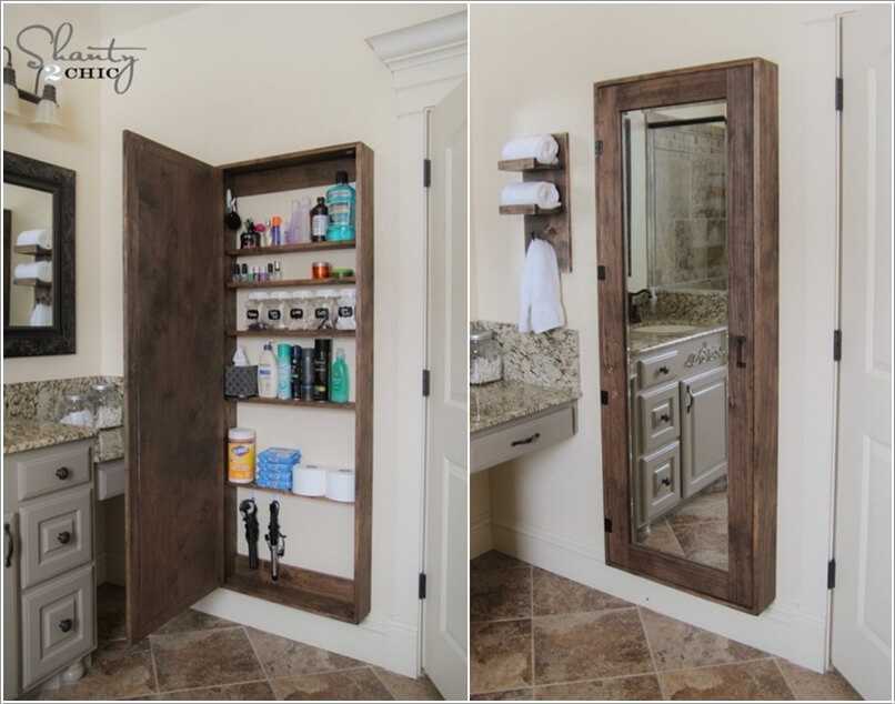 Зеркальные шкафчики для ванной комнаты: выбор и установка
