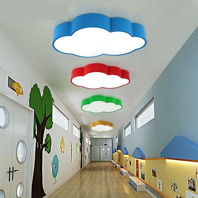 Как организовать правильное освещение детской комнаты?