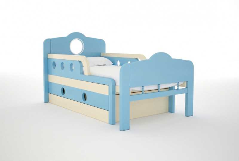 Описание и правила выбора кровати с бортиками для ребенка от 2-х лет