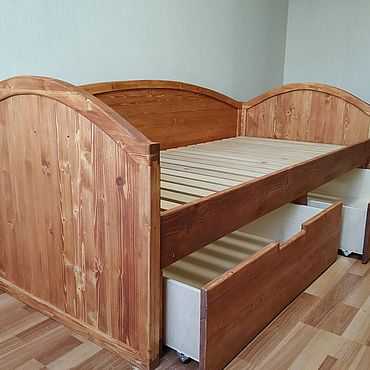 Деревянные кроватки для новорожденных: детские кровати из натурального массива дерева