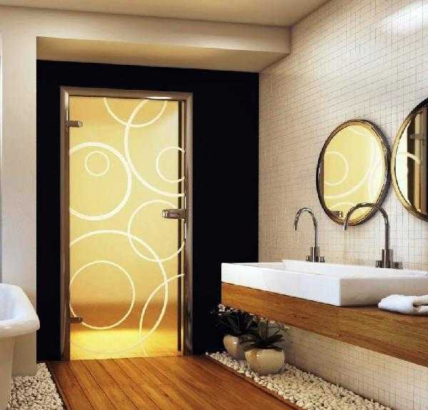 Раздвижная дверь в ванную комнату - фото, видео по монтажу