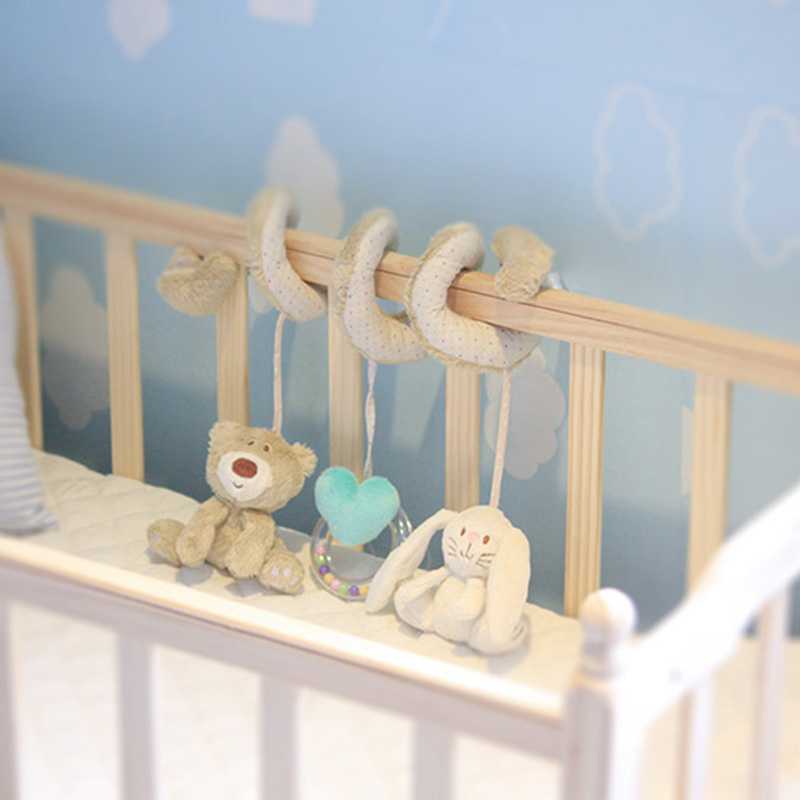 Игрушки на кроватку для новорожденных (29 фото): музыкальные детские погремушки на кровать, когда можно вешать мягкие подвесные изделия