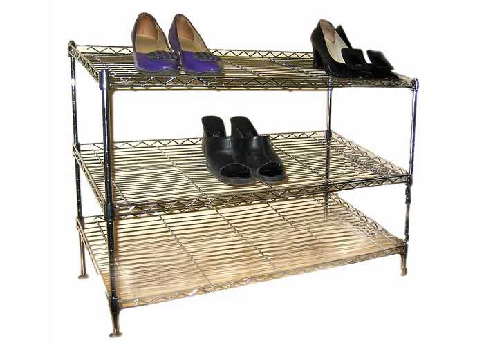 Полки для обуви в прихожую (68 фото): выбираем обувные полочки с сиденьем, металлические кованые конструкции, открытые и закрытые обувницы