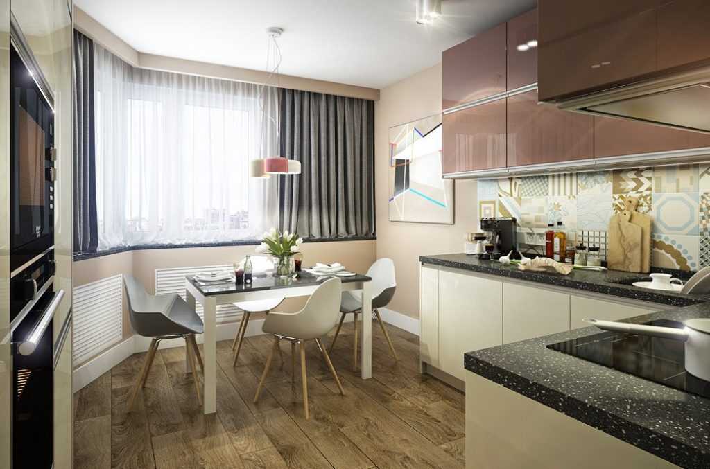 Кухни-гостиные с диваном (72 фото): дизайн помещений 13-14 и 16-20 квадратных метров, особенности планировки и зонирования