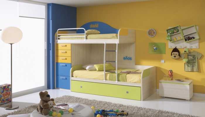 Детские спальни, мебель которая вам понадобиться, какая бывает и какая лучше