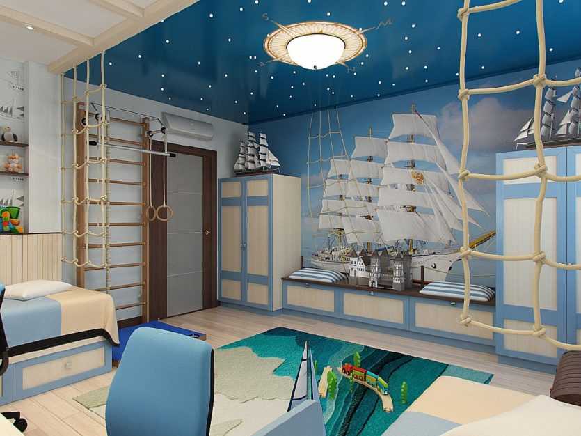 Детская комната в морском стиле | мебельный журнал - все о мебели