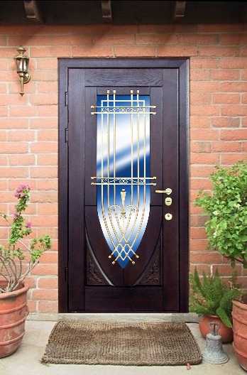 Входные металлические двери с ковкой и декоративные элементами: железные и стальные