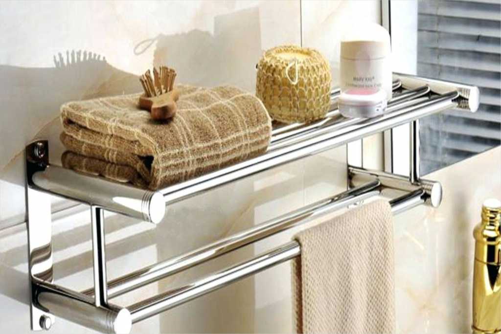 Полка для полотенец в ванную - как выбрать, модели и цены!