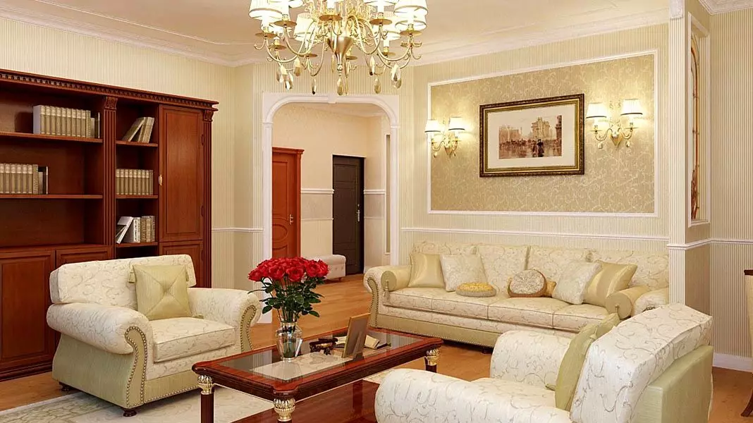 Мебель в гостиную в классическом стиле – ключевые особенности для неповторимого интерьера
