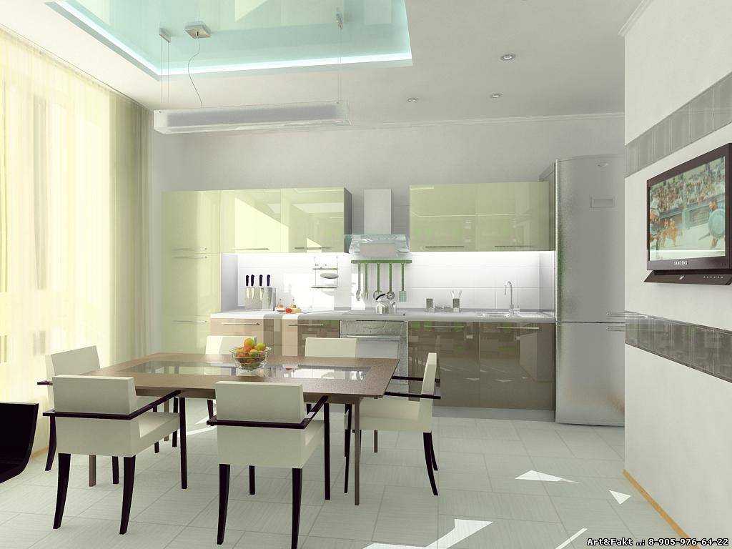 Кухня-гостиная 25 м: проекты, зонирование, цветовая гамма, фото в интерьере