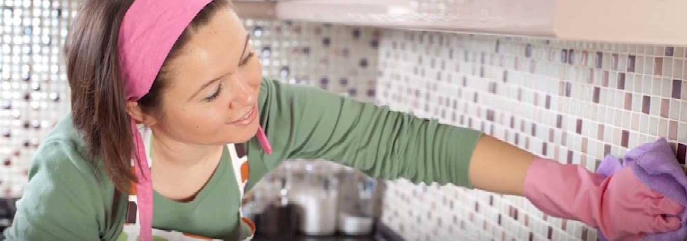 Как очистить керамическую плитку, как очистить швы между плиткой на кухне, как отмыть кафельную плитку от жира