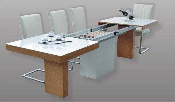 Складной письменный стол: раскладной столик и модель секретера для дома