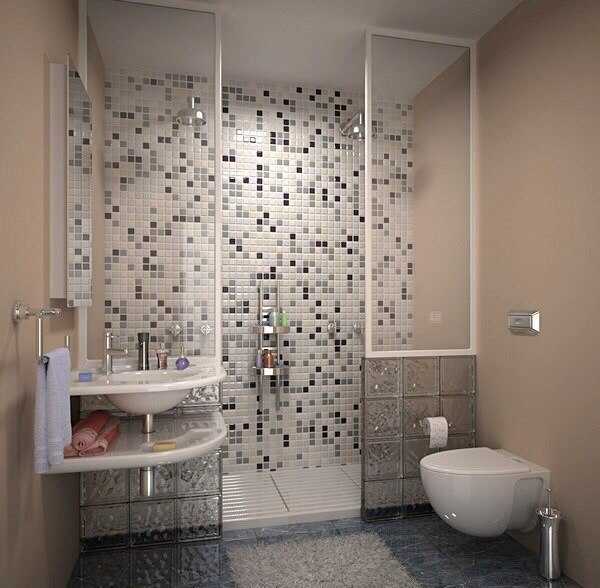 Дизайн плитки в ванной - 105 фото и советов по использованию лучших идей