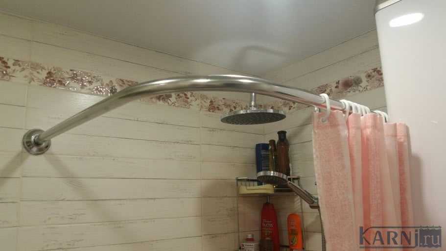 Как выбрать и установить карниз для шторы в ванную: пошаговый инструктаж