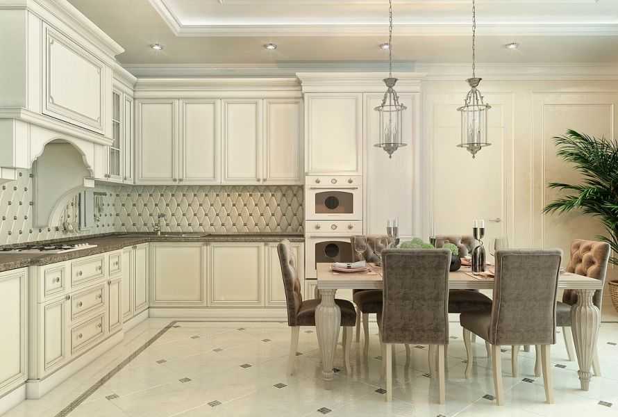 Кухня в классическом стиле — 145 фото примеров идеального дизайна