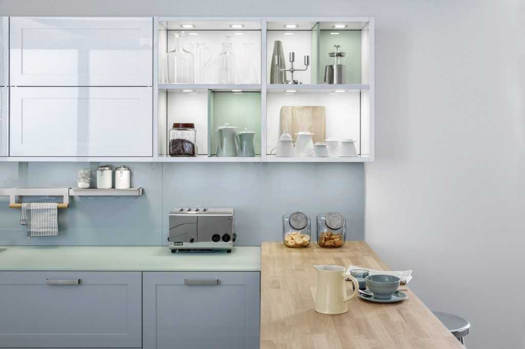 Навесные кухонные шкафы: виды моделей и правила выбора | фото