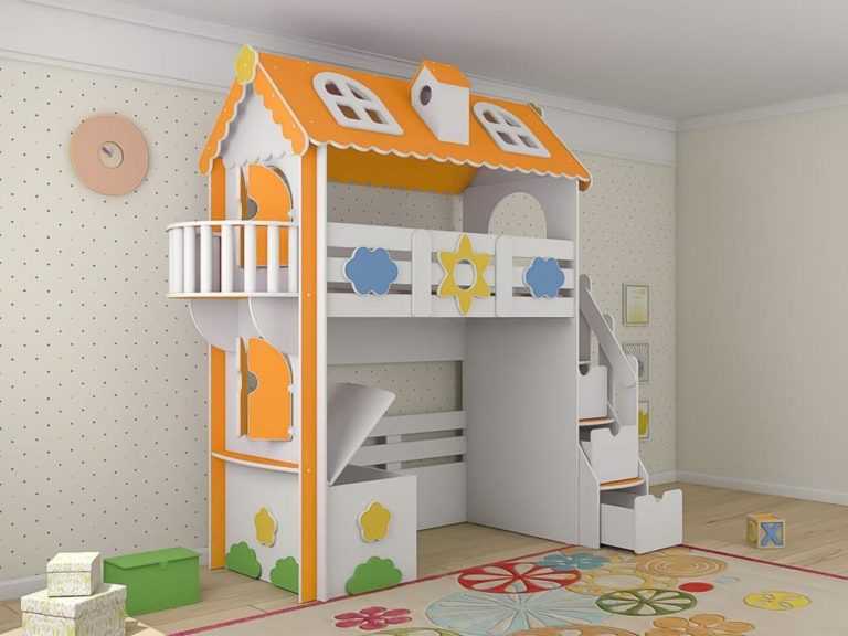 Детская кровать-трансформер – идеальный вариант для малогабаритной квартиры