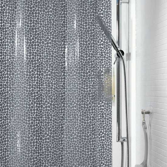Дизайнерские тканевые водоотталкивающие шторки для ванной
