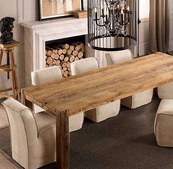 Надежный, красивый, теплый… деревянный кухонный стол