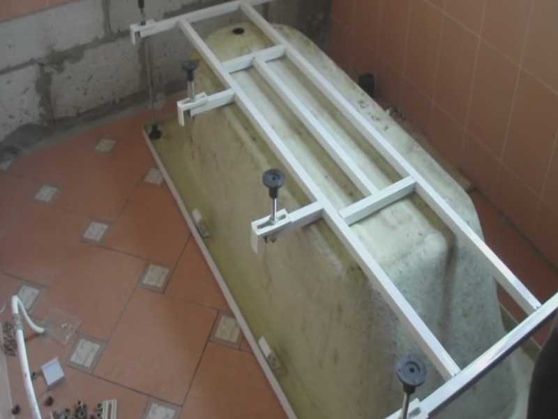 Установка акриловой ванны своими руками: монтаж на каркасе и без, как собрать угловую ванну, как правильно установить, как крепить