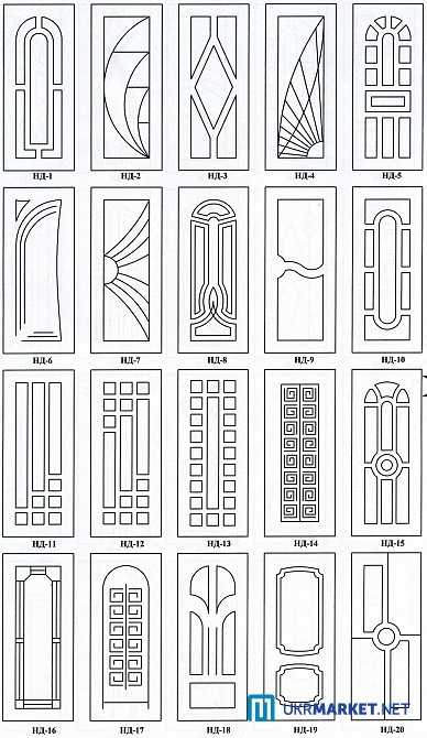 Рисунки мдф накладок на двери