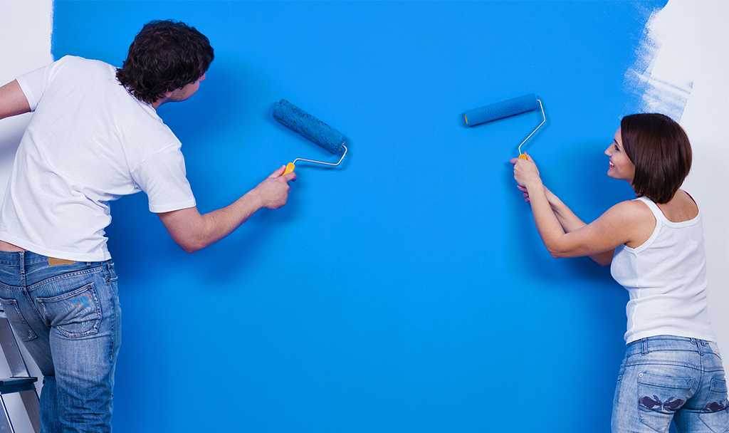 Краска для стен в ванной комнате: ремонт своими руками