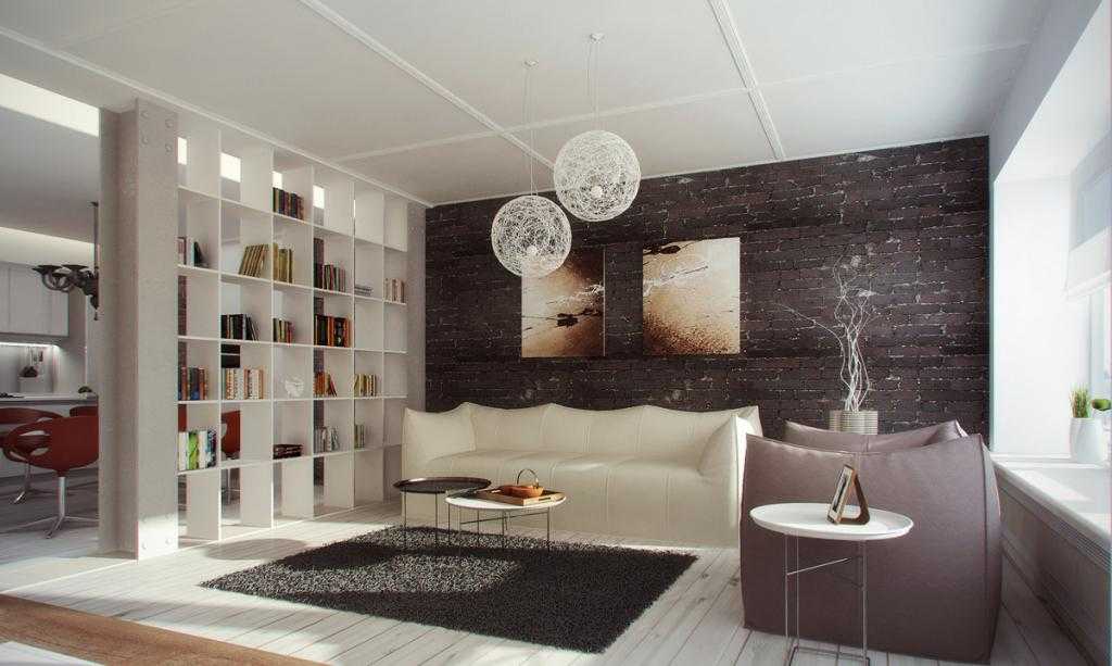 Зонирование кухни и гостиной (59 фото): идеи дизайна комнаты 18 кв. м