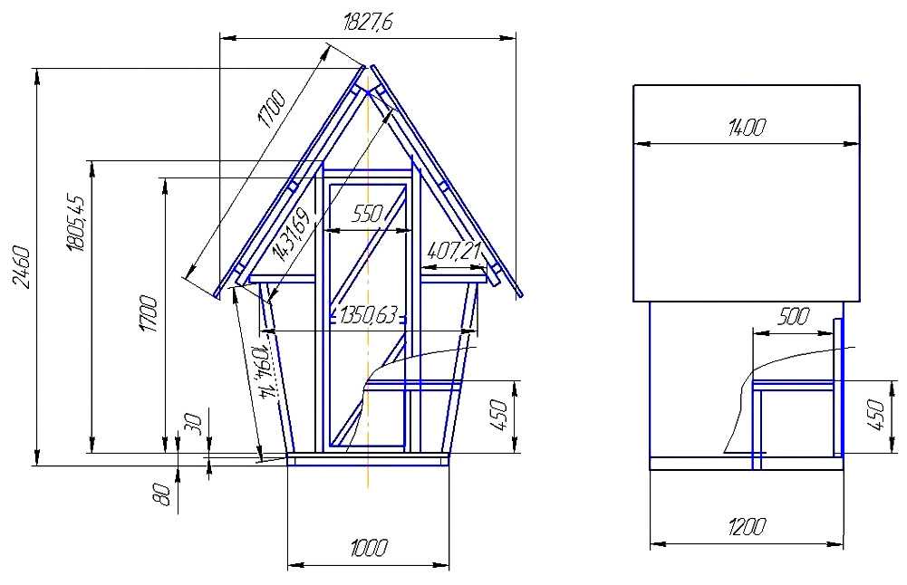 Как построить туалет на даче своими руками - чертежи с размерами, выбор материала и конструкции, поэтапное возведение