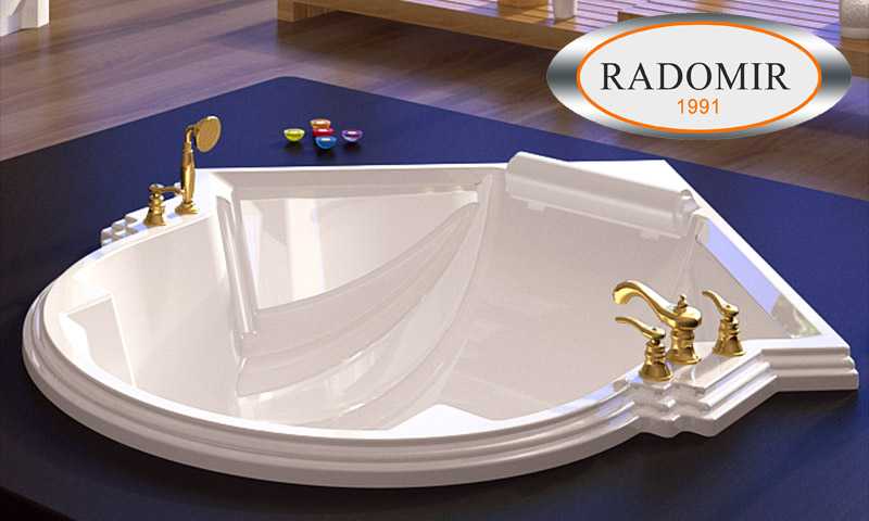 Ванны radomir: популярные модели