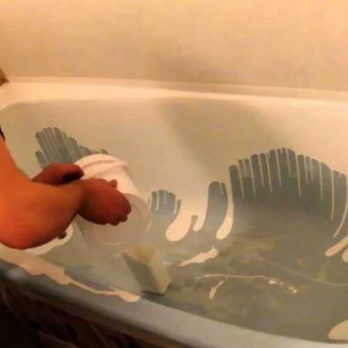 Как отреставрировать ванну жидким акрилом своими руками: подробная инструкция
