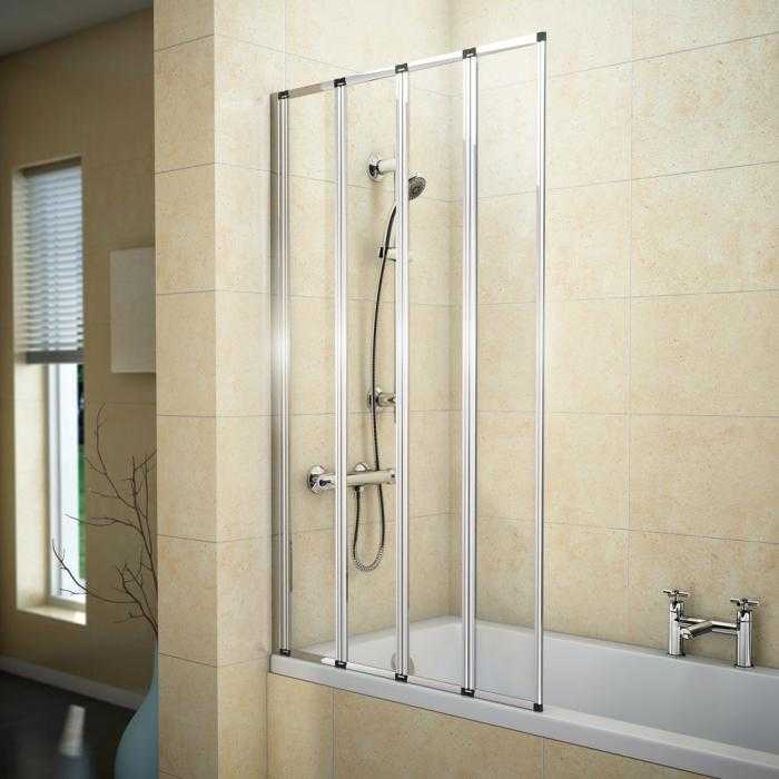 Раздвижные стеклянные шторки для ванной должны быть качественными и правильно подобранными. Какие выбрать шторы и ширмы из стекла вместо тканевых моделей Как правильно ухаживать за шторами из стекла