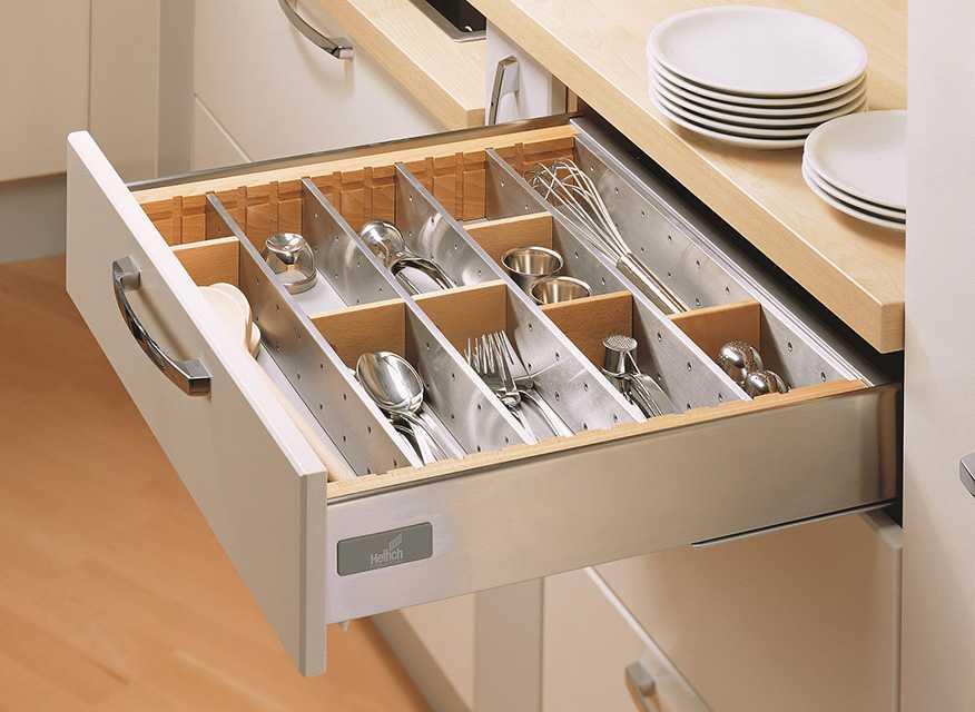 Шкаф для кастрюль и сковородок - устройство и системы хранения