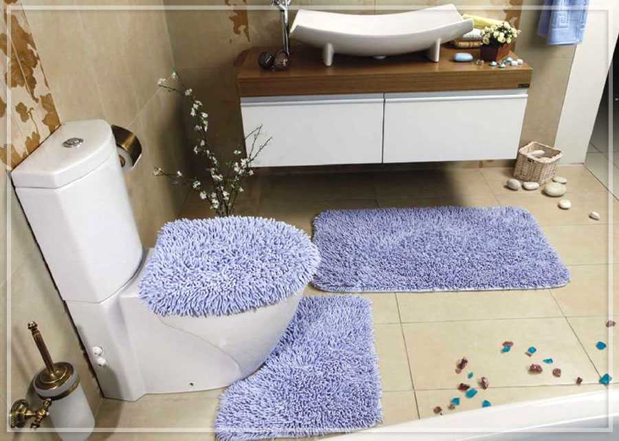 Коврики в туалет (40 фото): модели с вырезом под унитаз, обзор туалетных ковриков от ikea и других производителей, резиновые коврики зеленого цвета и другие