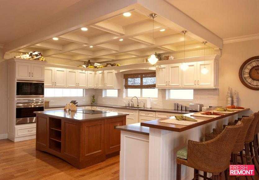 Чем отделать потолок на кухне: правильная отделка потолка в доме и квартире