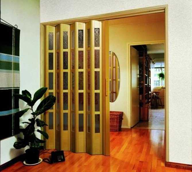 Складные межкомнатные двери – компактное решение в интерьере