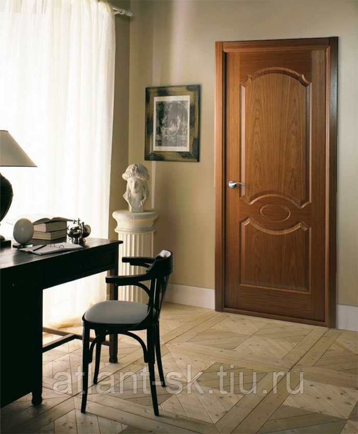 Межкомнатные двери орех - фото традиционно шикарных фактур