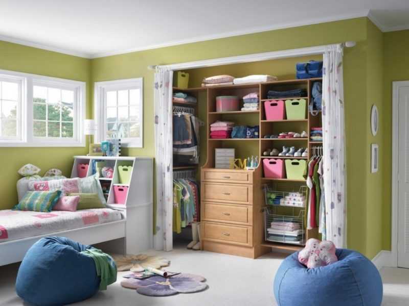 Шкаф в детскую комнату (100 фото): новинки 2021 года