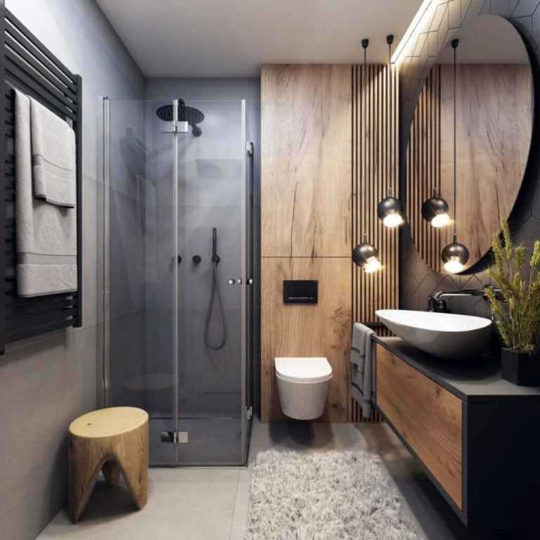 Как сделать красивую ванную комнату в стиле лофт при любых исходных данных?
