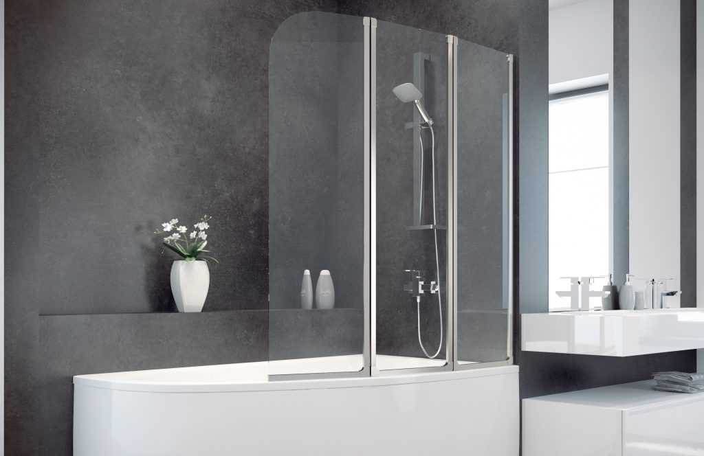 Штора для ванны из стекла: особенности и преимущества, виды стеклянных штор и ограждений и критерии их выбора