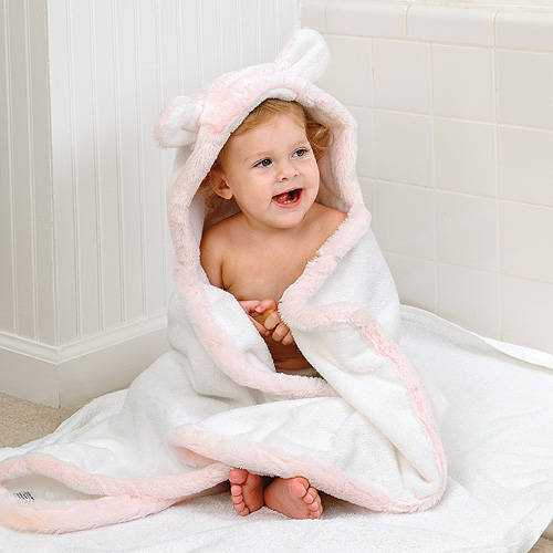 Детские полотенца с капюшоном: какие лучше, для новорожденных обзор моделей