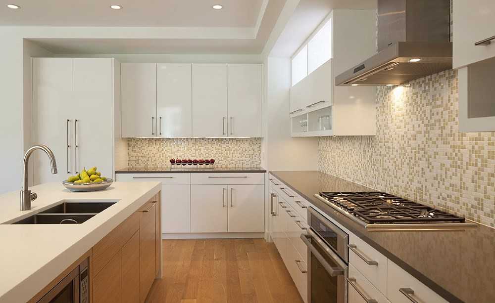 Белая кухня (100 фото): дизайн интерьера, красивые идеи, ремонт и отделка