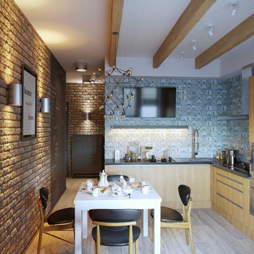 Отделка стен на кухне – варианты и интересные идеи оформления пространства. Чем можно обшить, обклеить или облицевать кухонные стены Дизайн и выбор отделочного материала, советы специалистов.